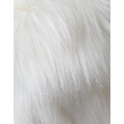 White Acrylic Fur Womens Bucket Hat