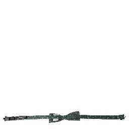 Mint Green Floral Adjustable Neck Men Bow Tie