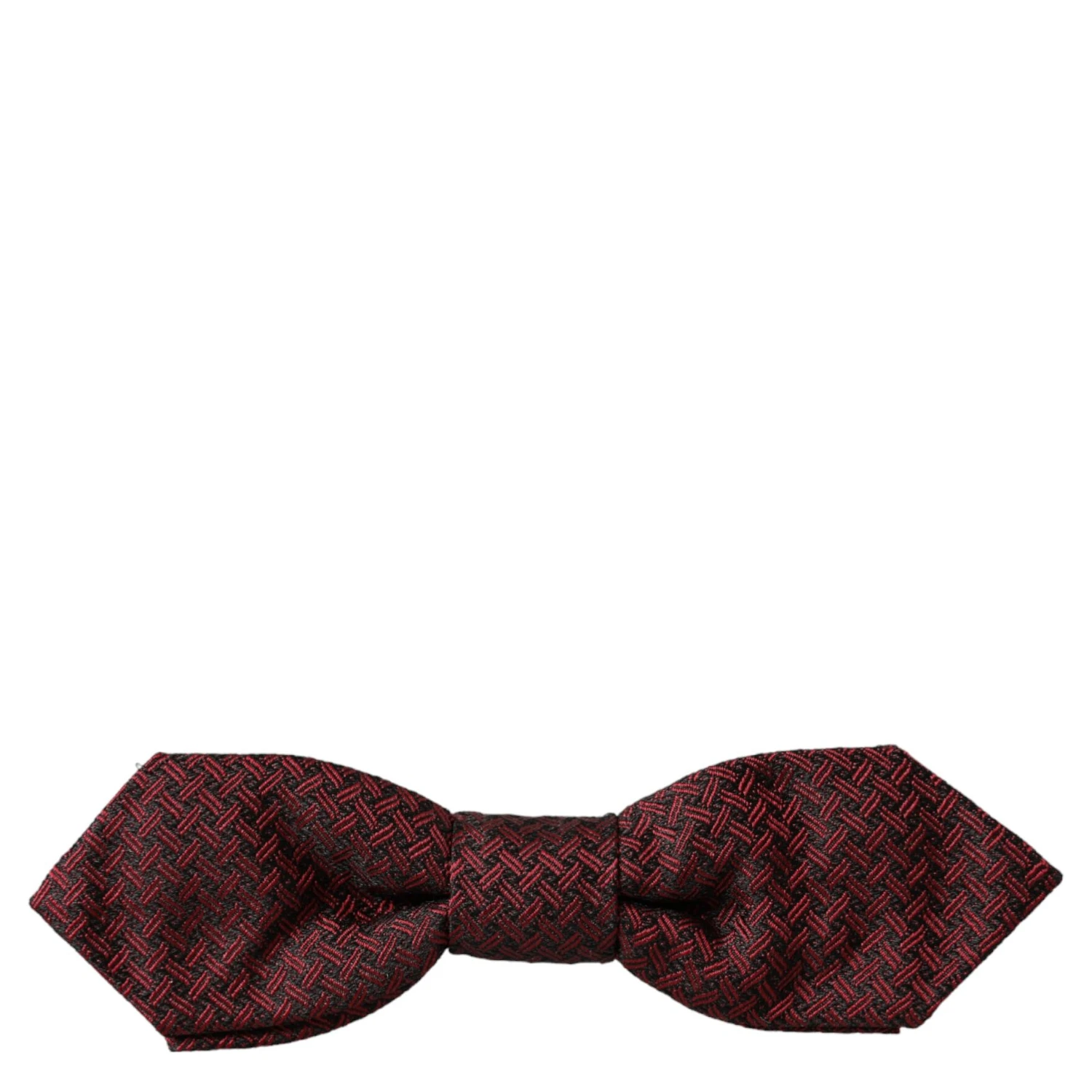Red Silk Fantasy Adjustable Neck Men Bow Tie