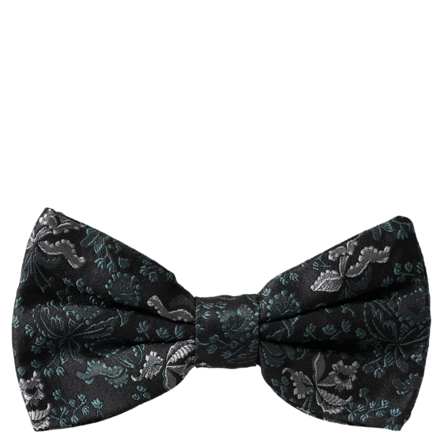 Multicolor Fantasy Floral Silk Adjustable Neck Men Bow Tie