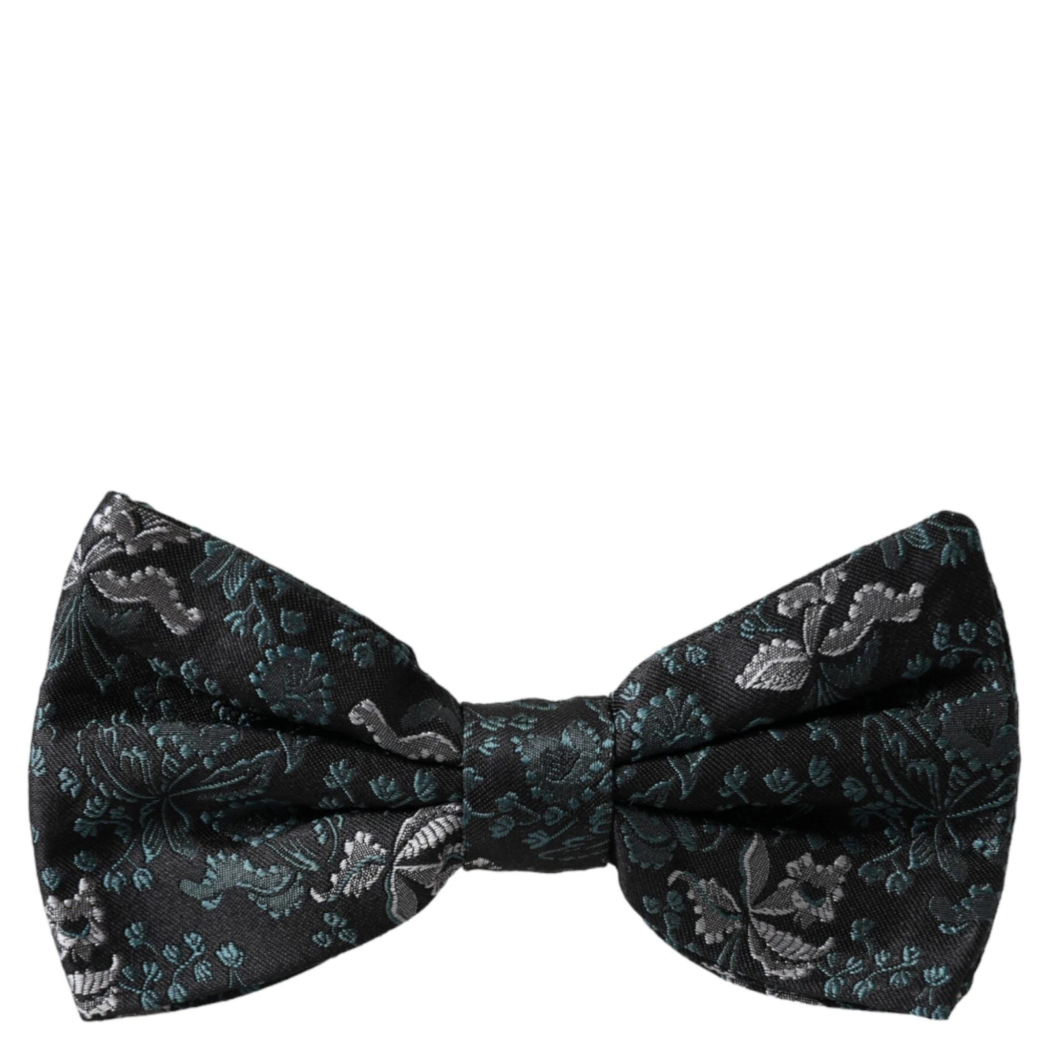 Multicolor Fantasy Floral Silk Adjustable Neck Men Bow Tie