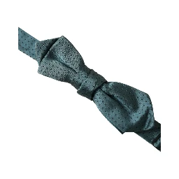 Green Silk Fantasy Adjustable Neck Men Papillon Bow Tie