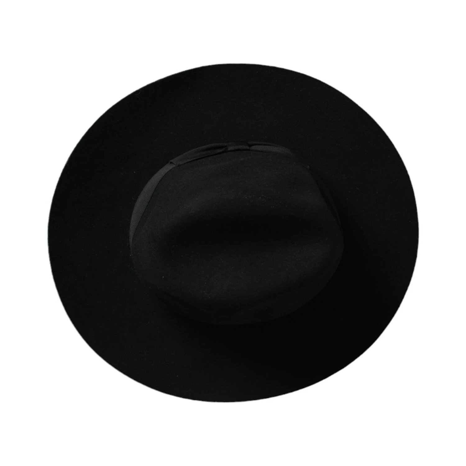 Black Rabbit Fedora Trilby Women Hat