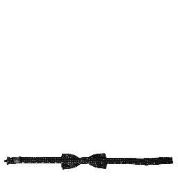 Black Silk Floral Adjustable Neck Men Papillon Bow Tie