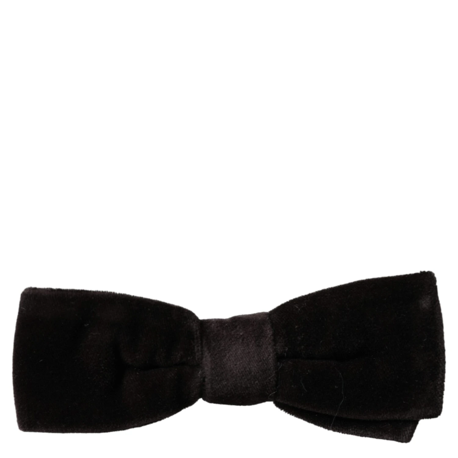 Black Velvet Cotton Adjustable Neck Men Bow Tie