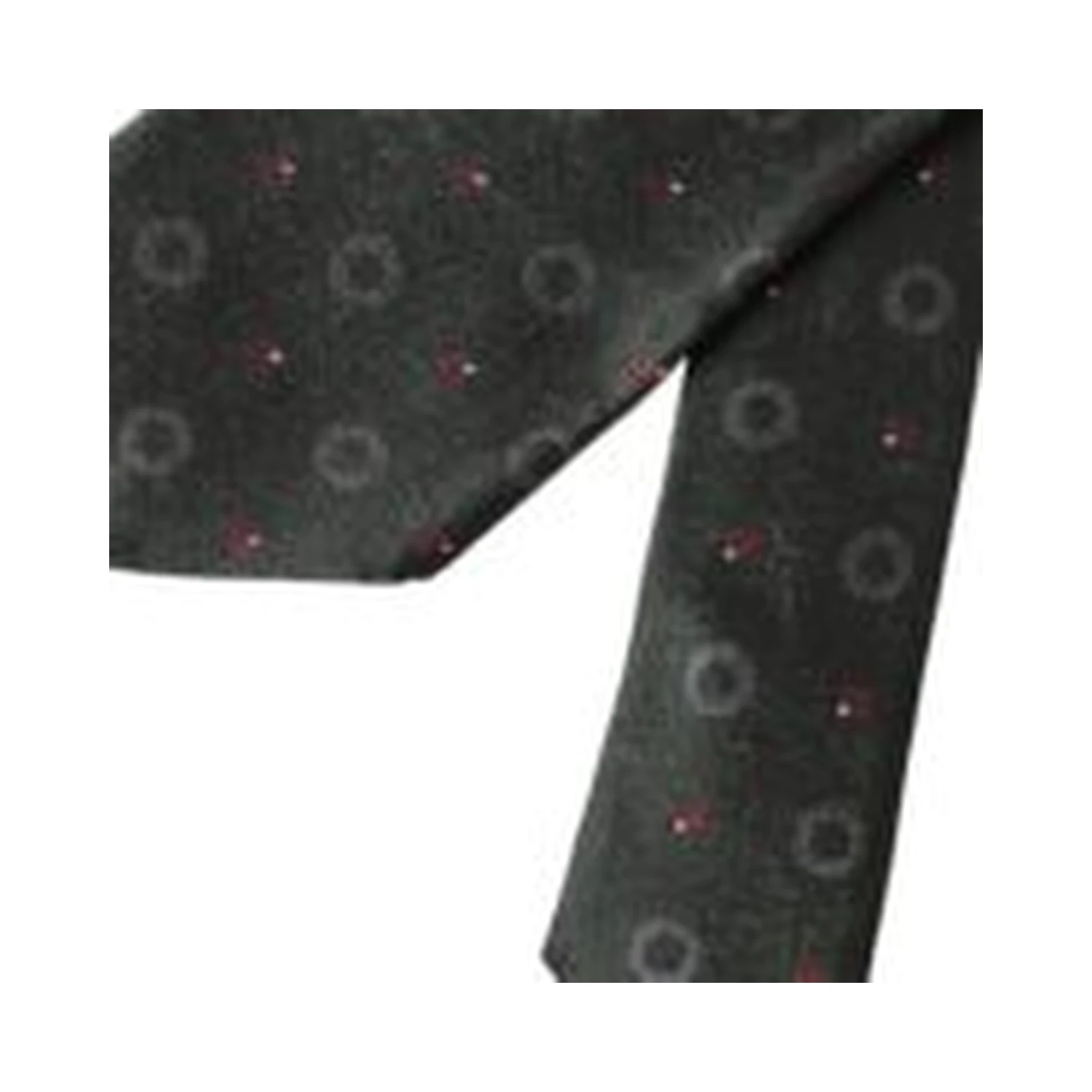 Dark Gray 100% Silk Fantasy Adjustable Men Tie