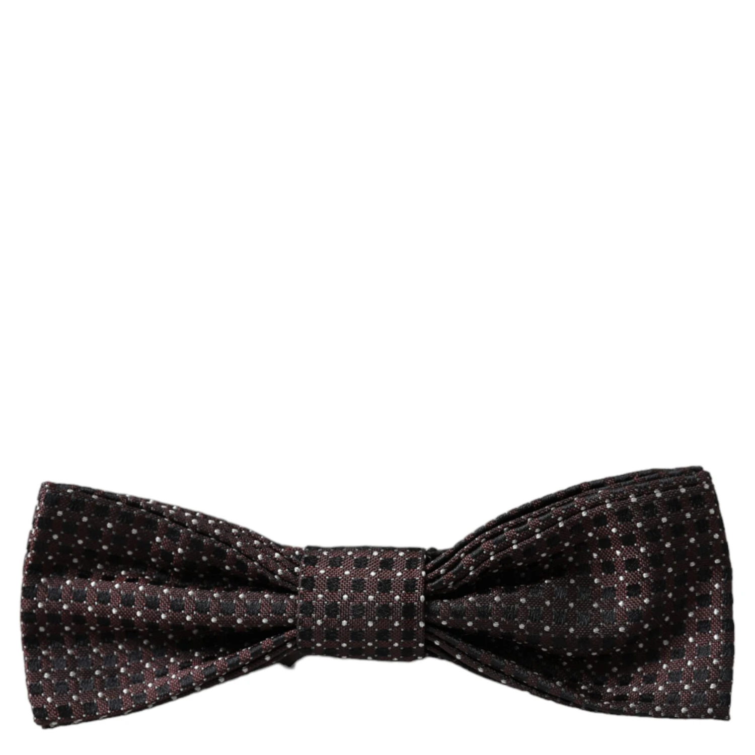 Brown Fantasy Silk Adjustable Neck Men Papillon Bow Tie
