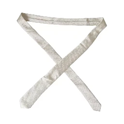 Off White 100% Silk Adjustable Necktie Men Tie
