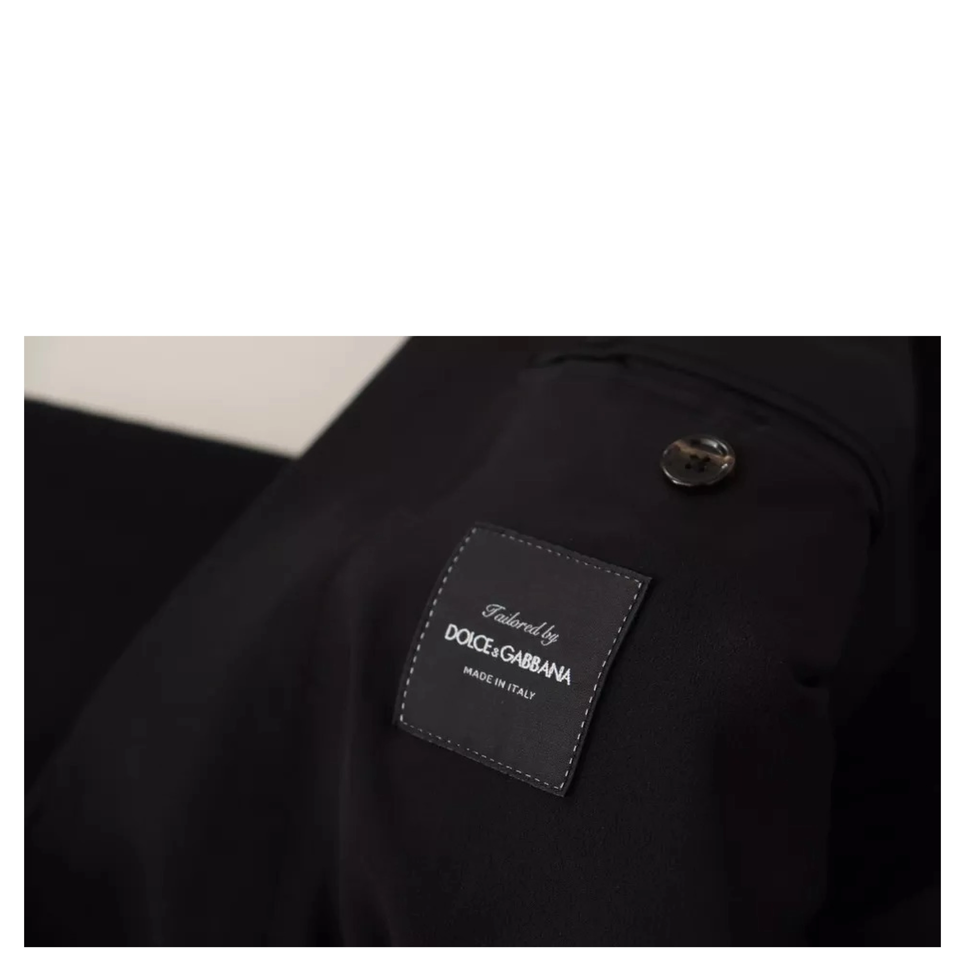 Black Wool Slim Fit Coat Jacket Blazer