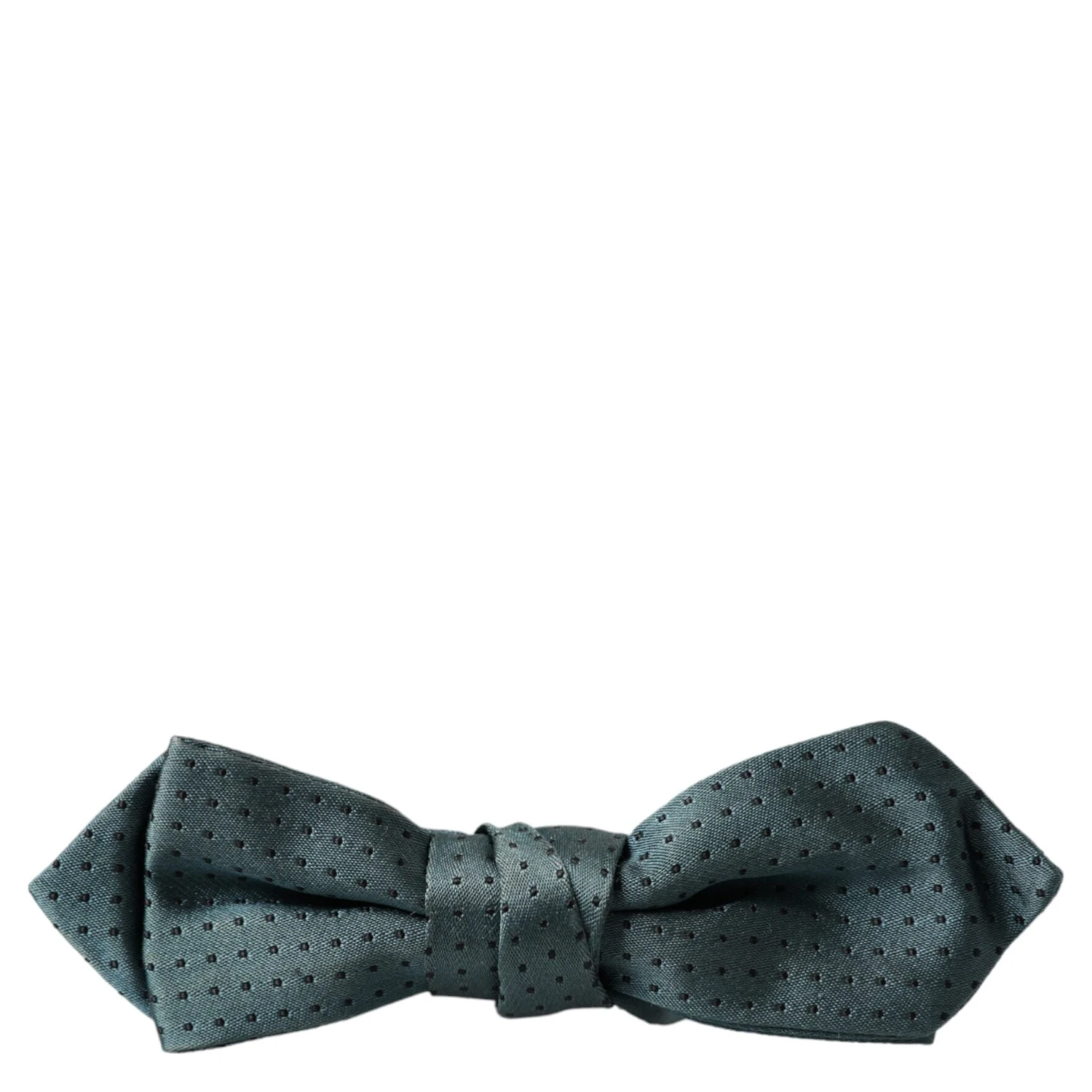 Green Silk Fantasy Adjustable Neck Men Papillon Bow Tie