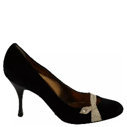 Black Velvet Ayers High Heels Pumps Shoes