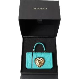 Turquoise Silicone Devotion Heart Bag Cover Hand Airpods Case