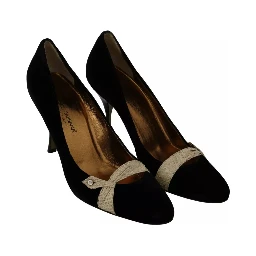 Black Velvet Ayers High Heels Pumps Shoes