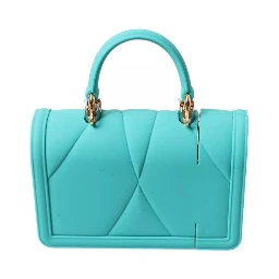 Turquoise Silicone Devotion Heart Bag Cover Hand Airpods Case