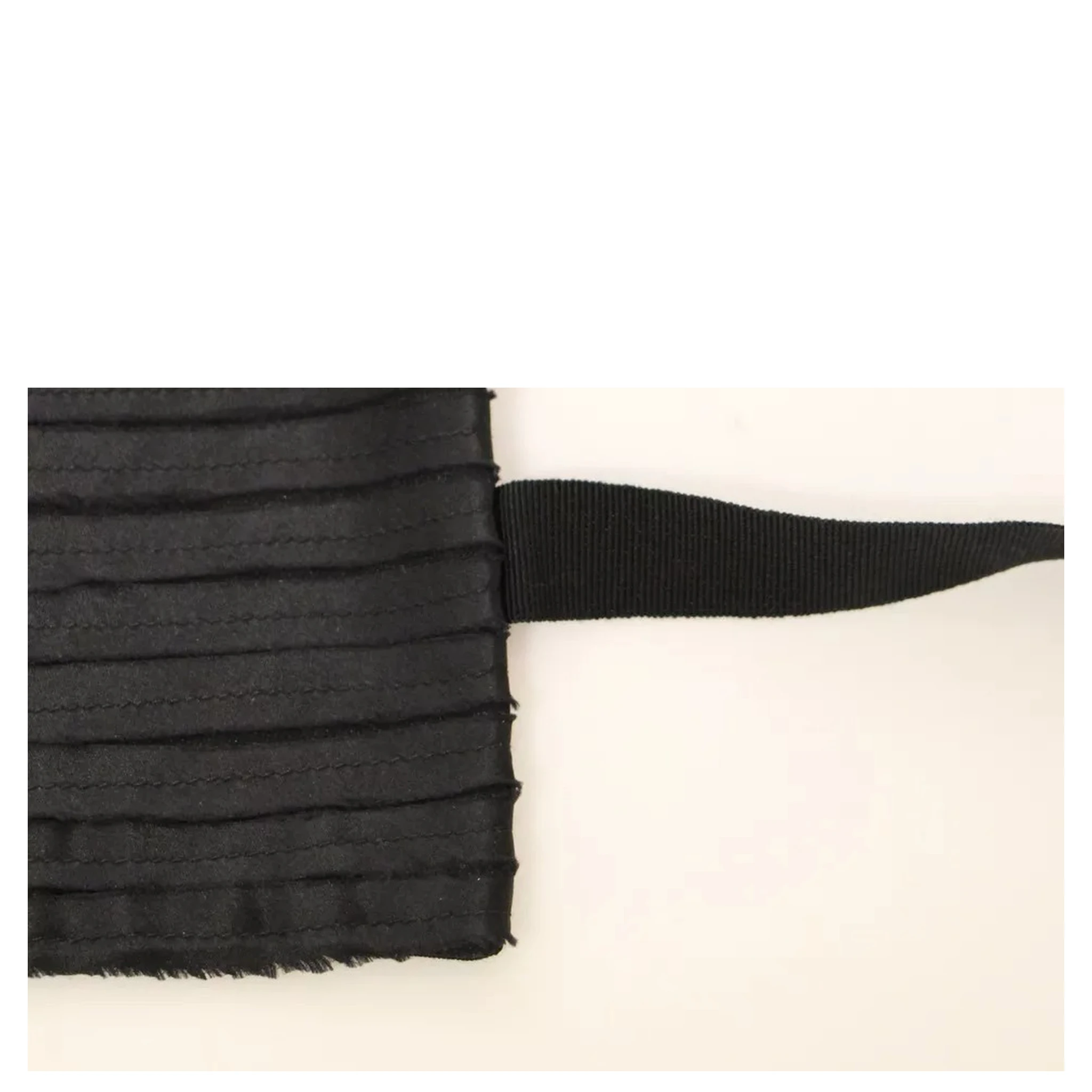 Black Silk Womens Waist Cummerbund