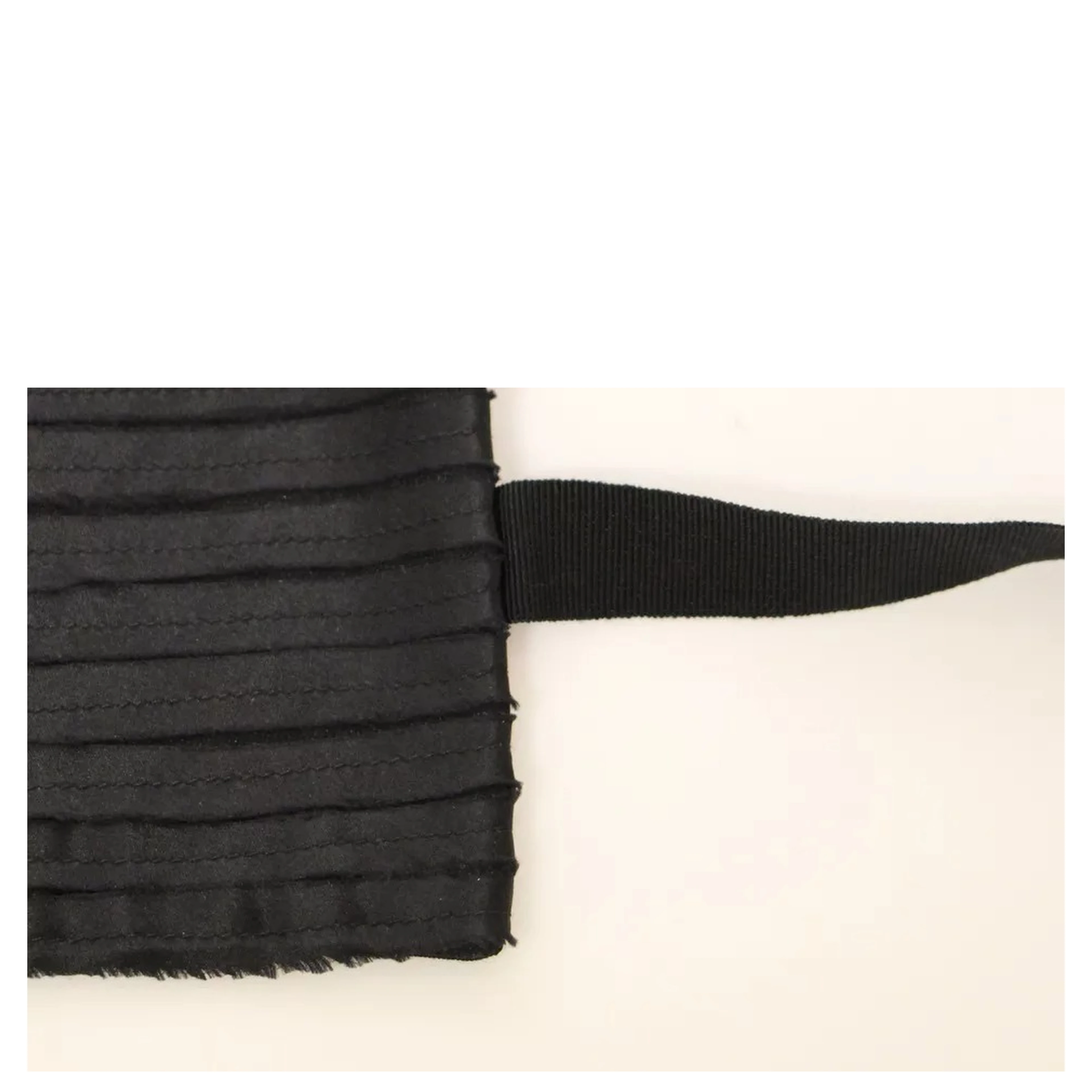 Black Silk Womens Waist Cummerbund