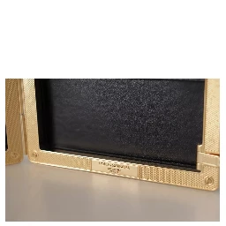 Black Silk Gold Frame Clutch Evening Party Purse Bag