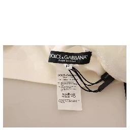 White Blouse Ascot Collar Shirt Silk Button Top