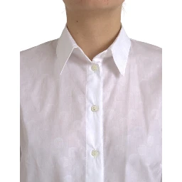 White Collared Short Sleeve Polo Shirt Top