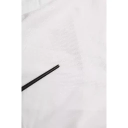 White Cotton Crew Neck Short Sleeves T-shirt