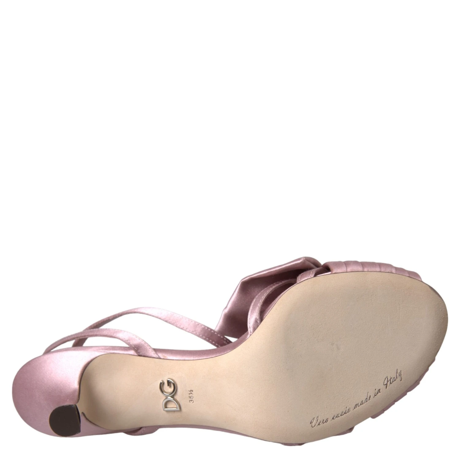 Pink Keira Crystal Heels Sandals Shoes