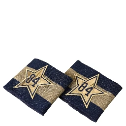 Black Gold Logo Star 84 Viscose Wristband