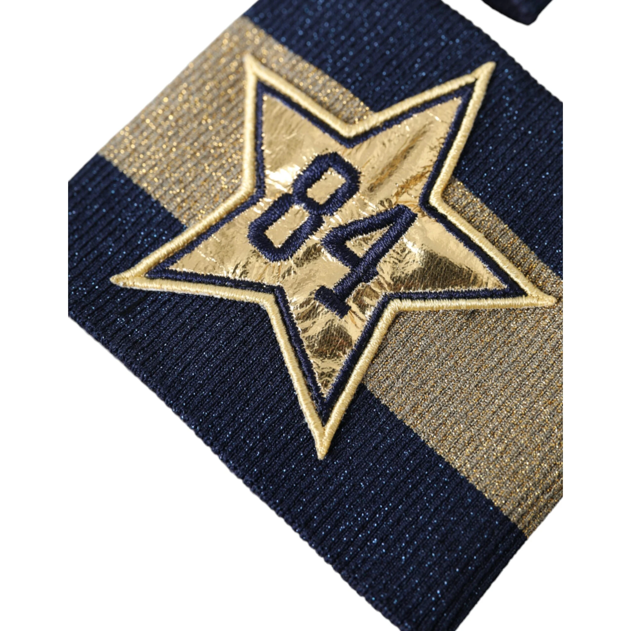 Black Gold Logo Star 84 Viscose Wristband