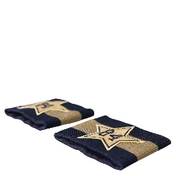 Black Gold Logo Star 84 Viscose Wristband
