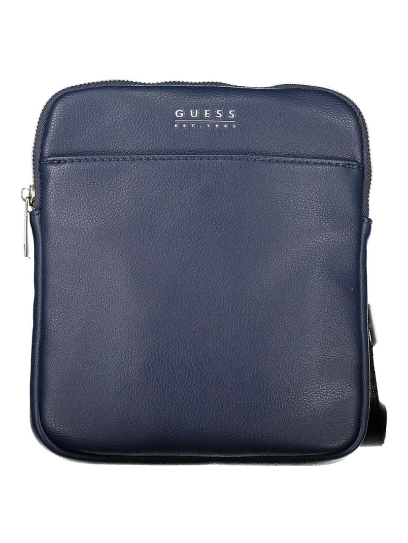 Blue Polyethylene Shoulder Bag