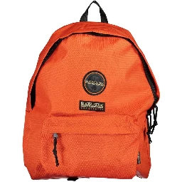 Orange Cotton Backpack
