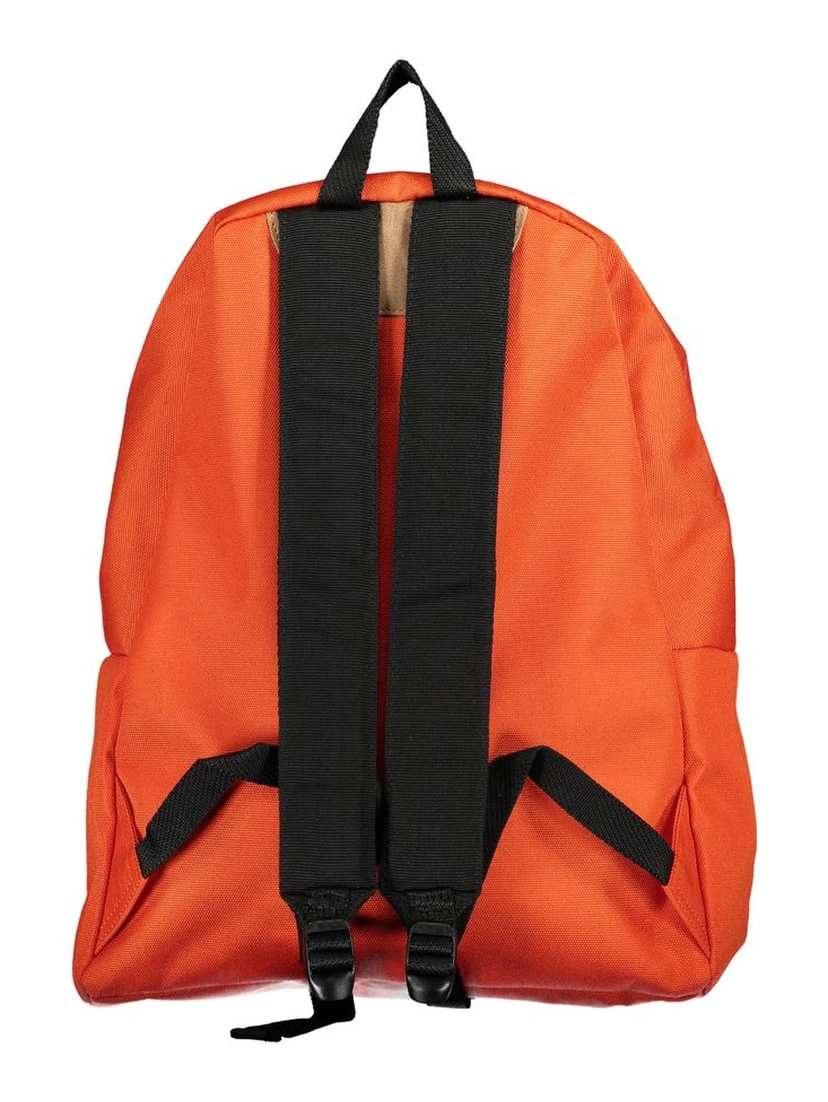 Orange Cotton Backpack