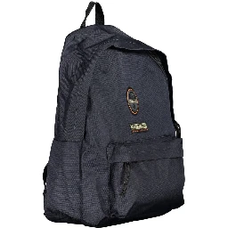 Blue Cotton Backpack
