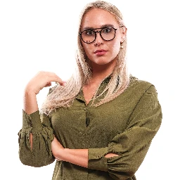 Black Unisex Optical Frames
