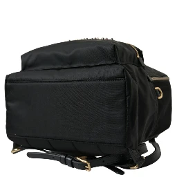 Black #DGFAMILY Embellished Backpack VULCANO Bag