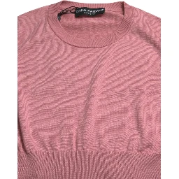 Pink Crew Neck Cropped Sleeveless Tank Top