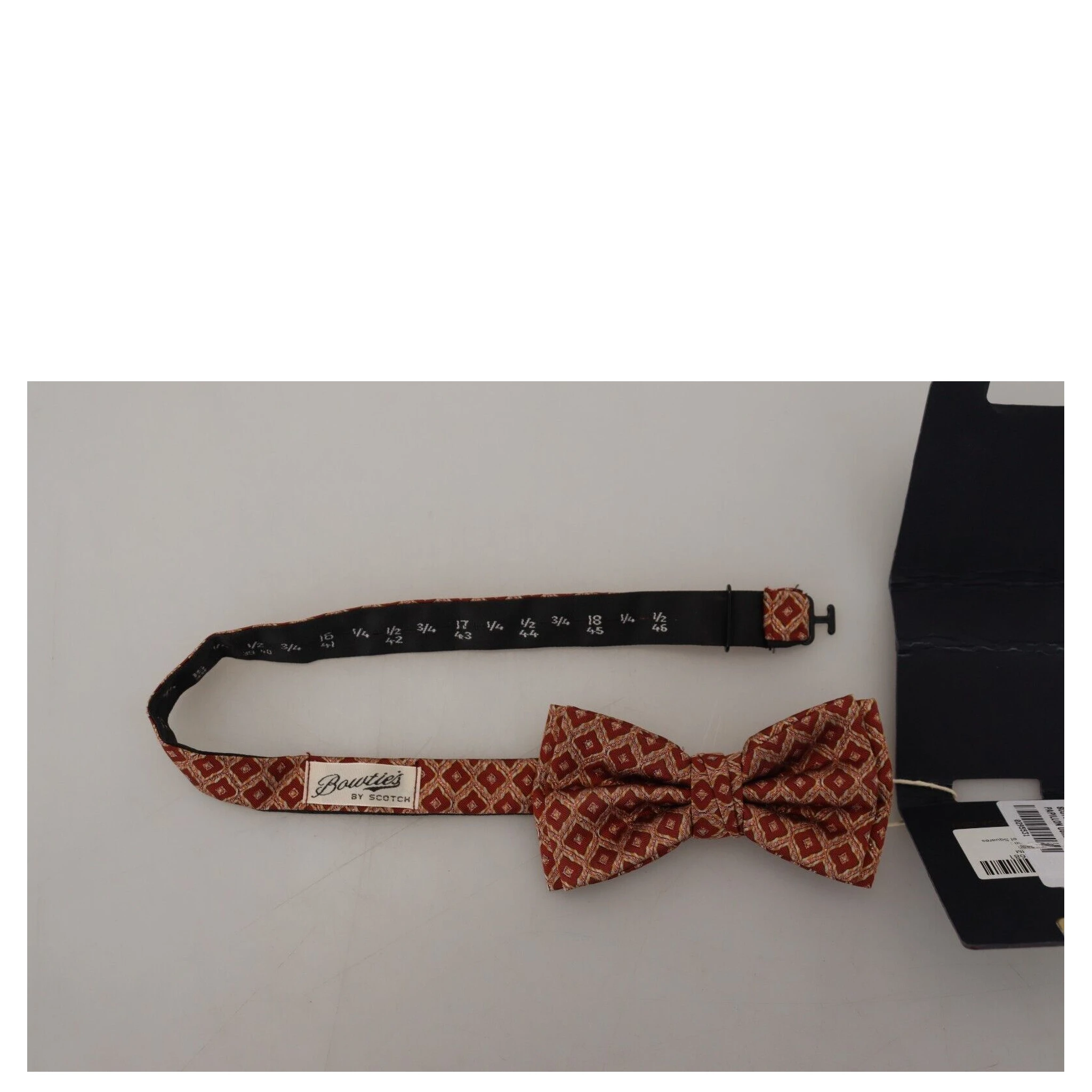 Multicolor Silk Adjustable Neck Papillon Men Bow Tie