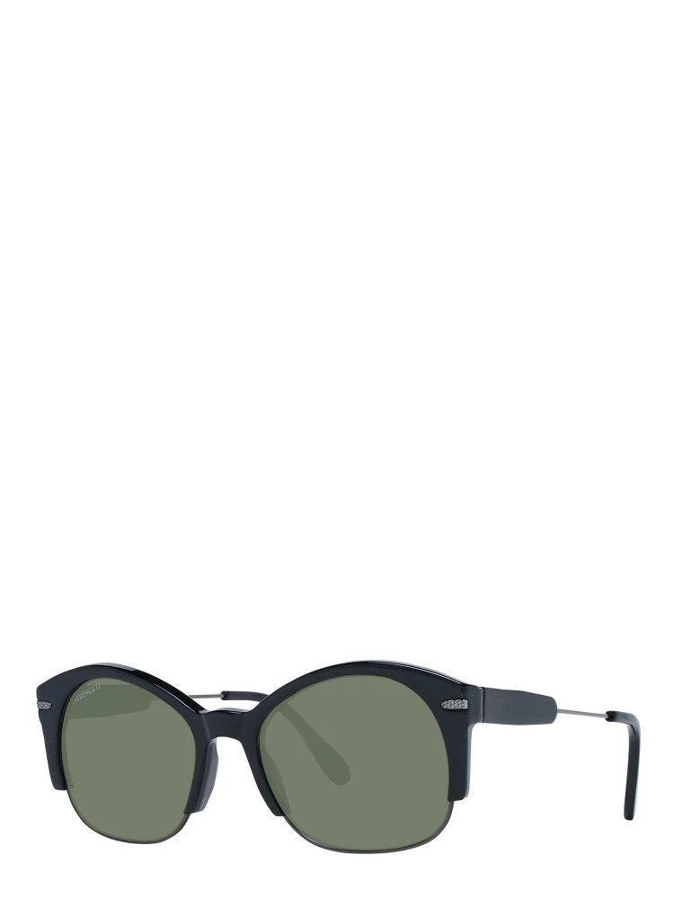 Black Acetate & Metal Sunglasses