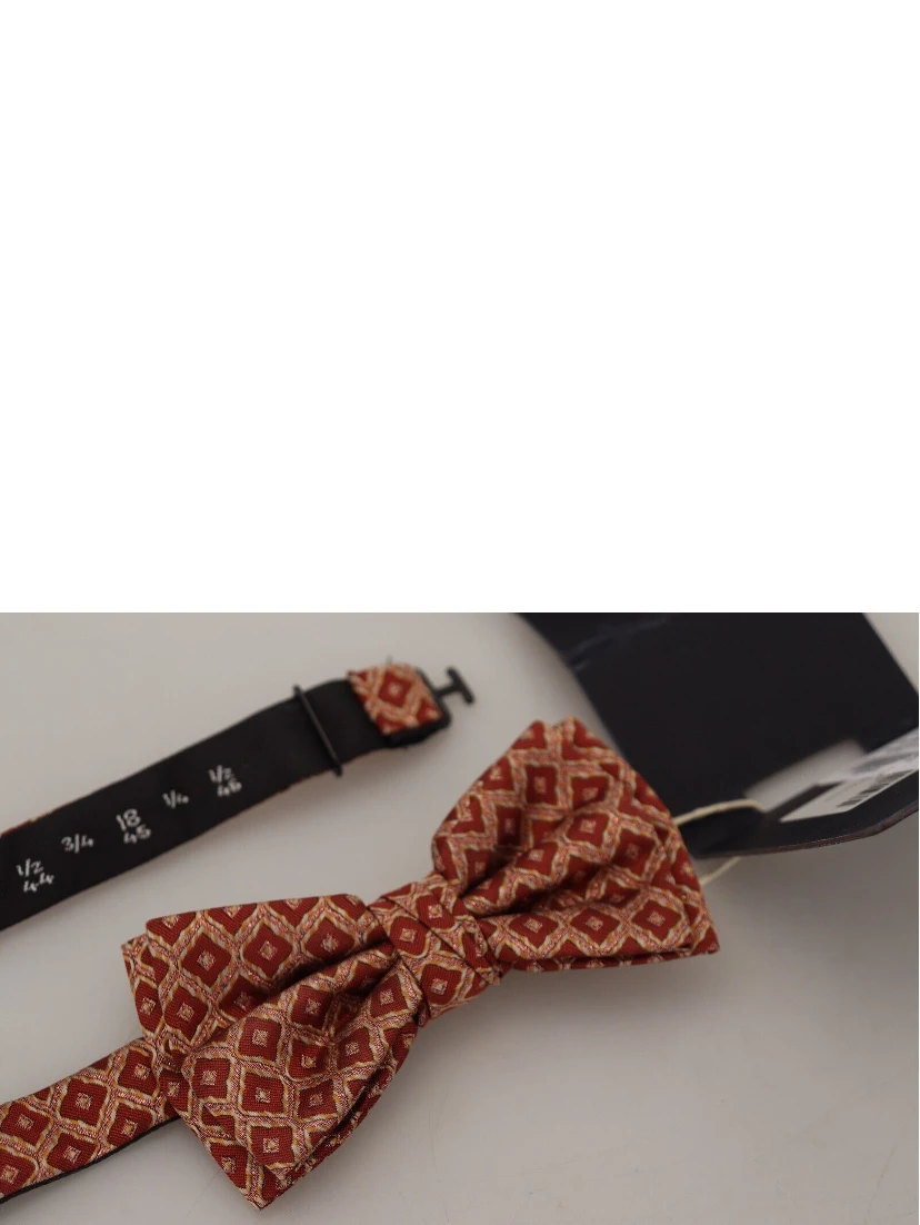 Multicolor Silk Adjustable Neck Papillon Men Bow Tie