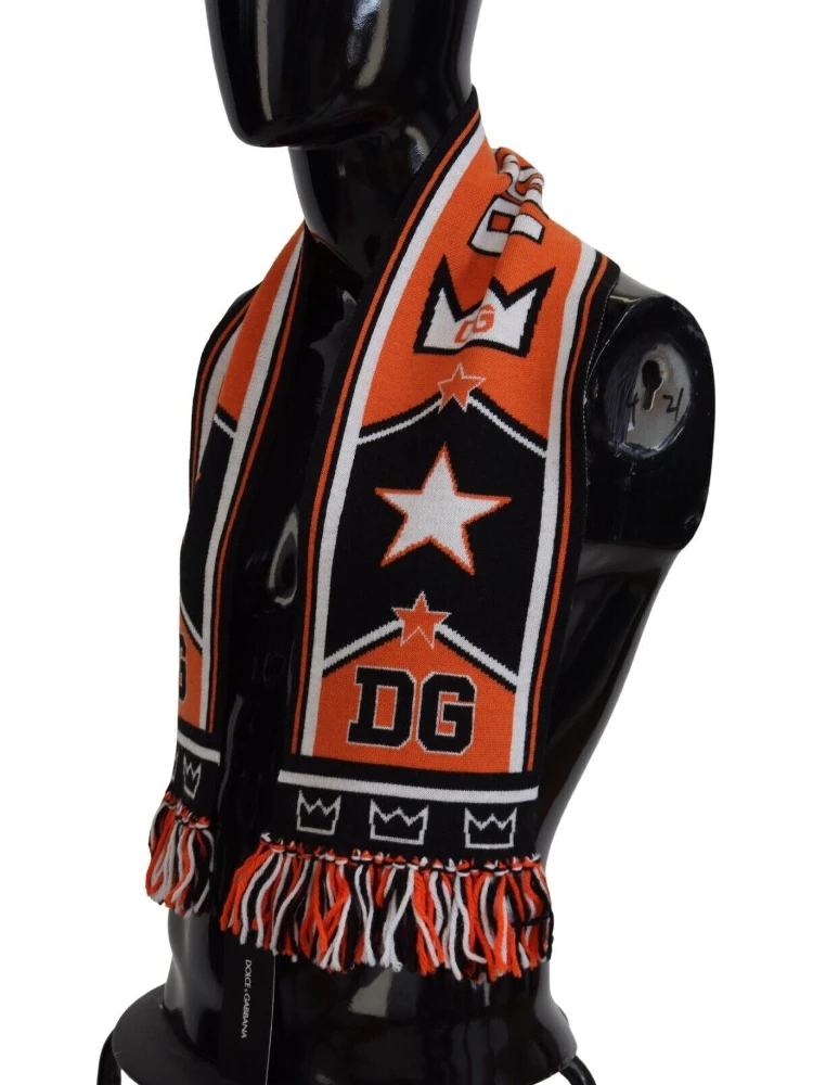 Multicolor DG Logo Printed Men Neck Wrap Shawl Scarf alternative