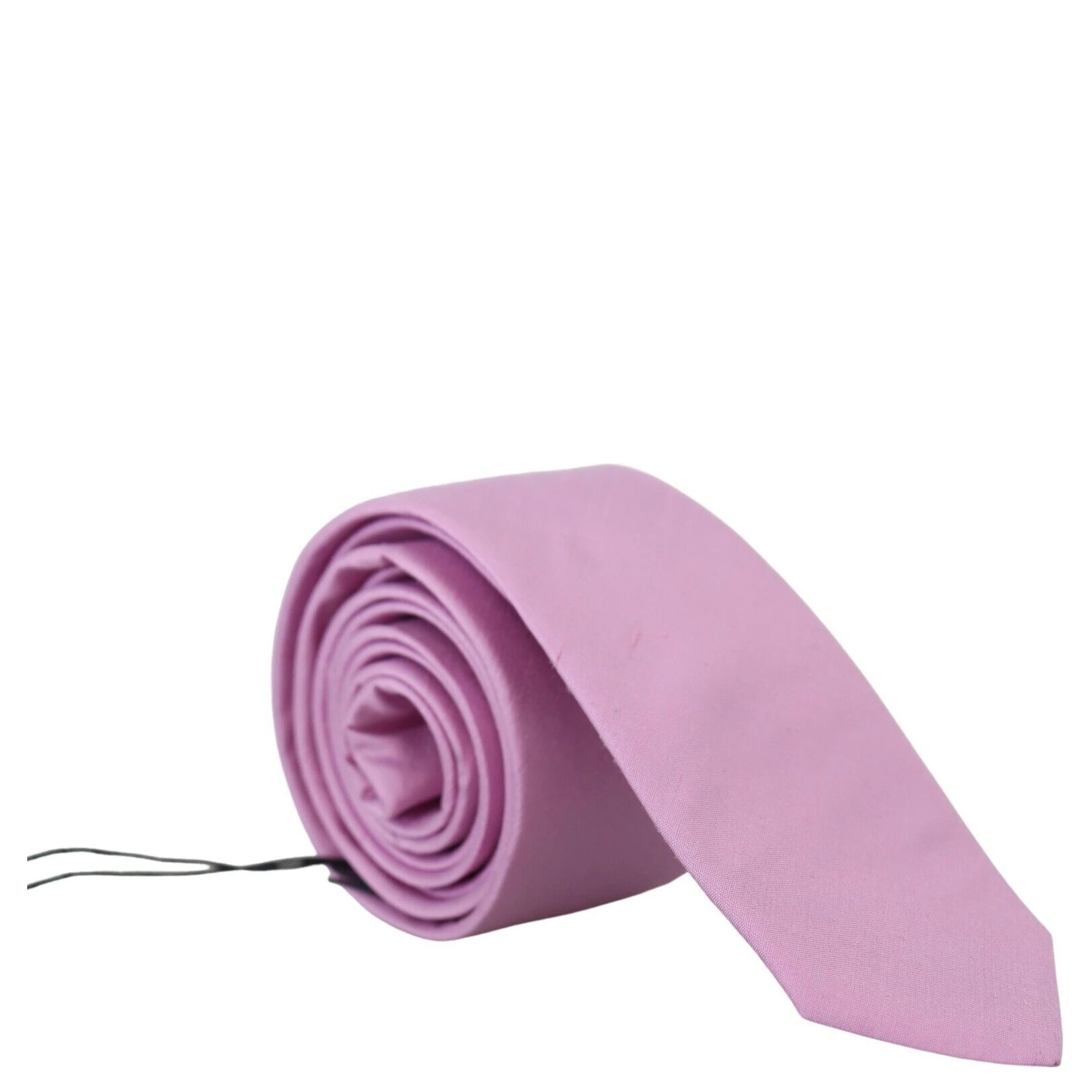 Pink Classic Men Necktie Accessory Silk Tie