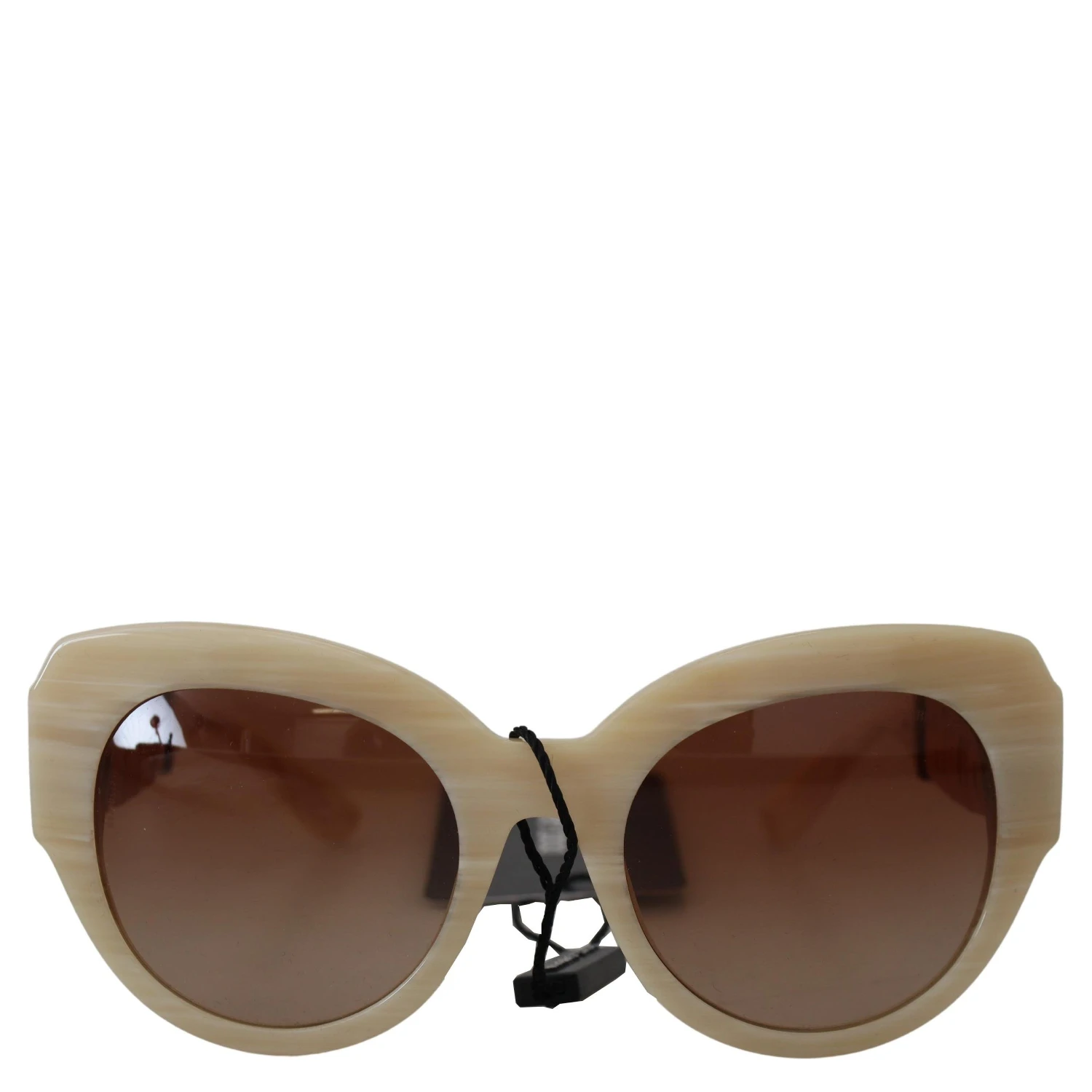 Beige Acetate Full Rim Brown Lense DG4294 Sunglasses