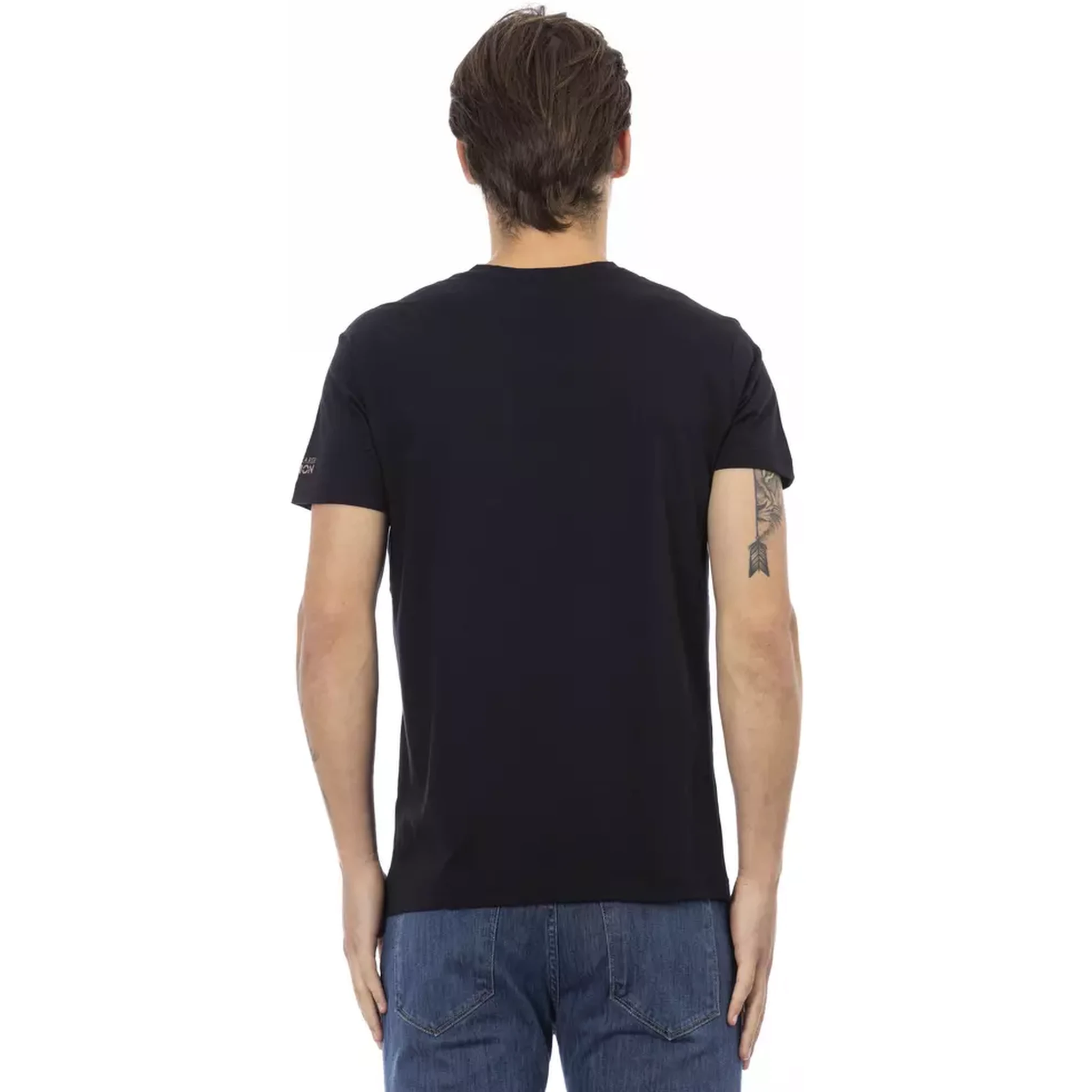 Black Cotton T-Shirt