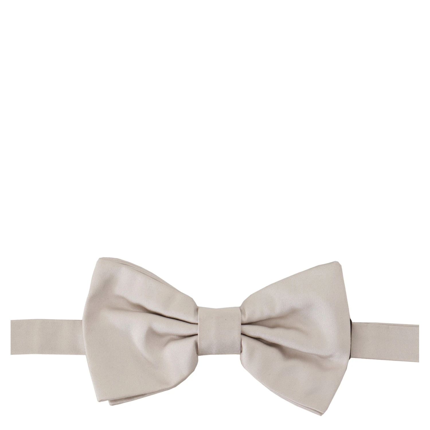 Gray 100% Silk Adjustable Neck Papillon Tie
