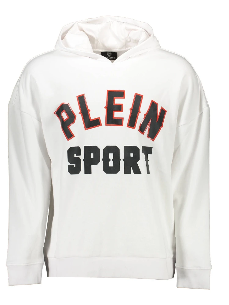 White Cotton Sweatshirt