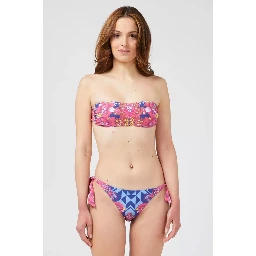 Fuchsia Polyester Swimwear