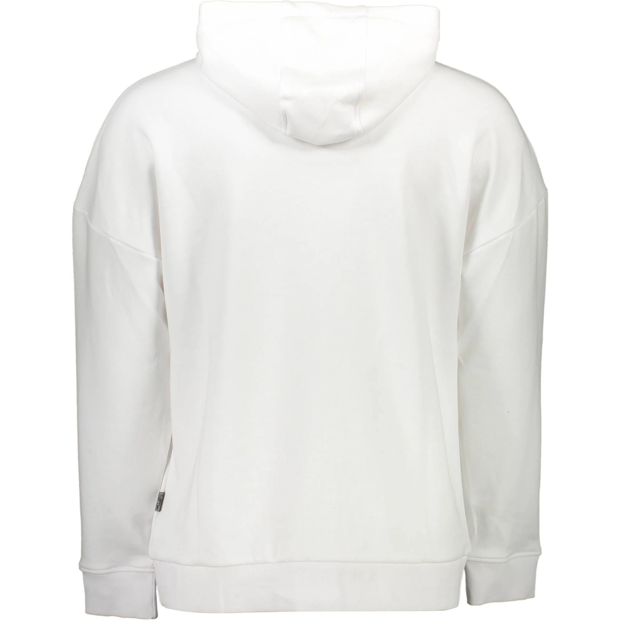 سويت شيرت قطني أبيض