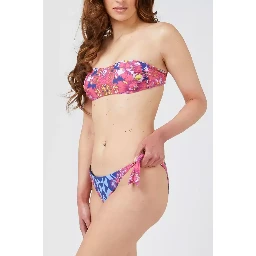 Fuchsia Polyester Swimwear