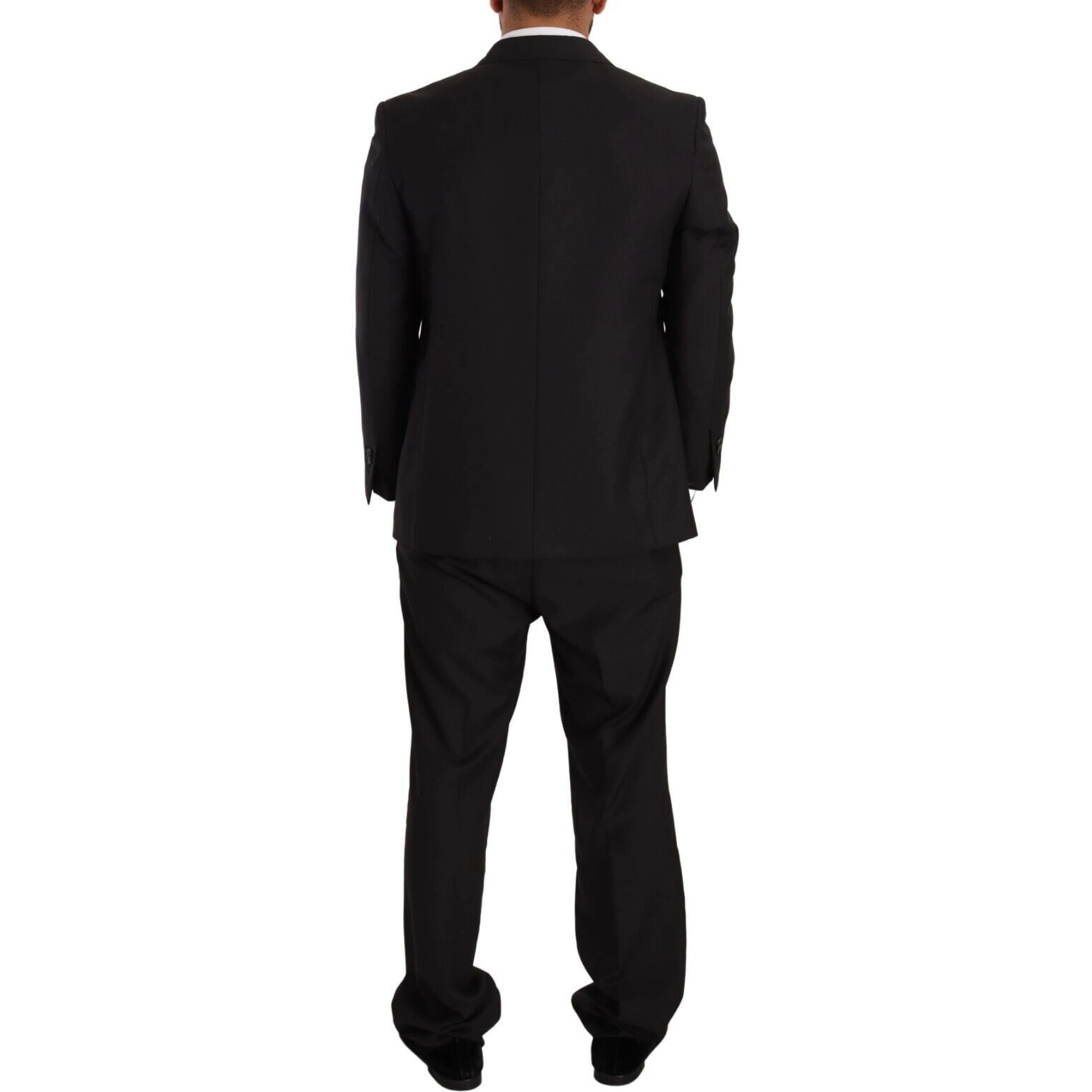 Dark Gray Single Breasted Formal Suit