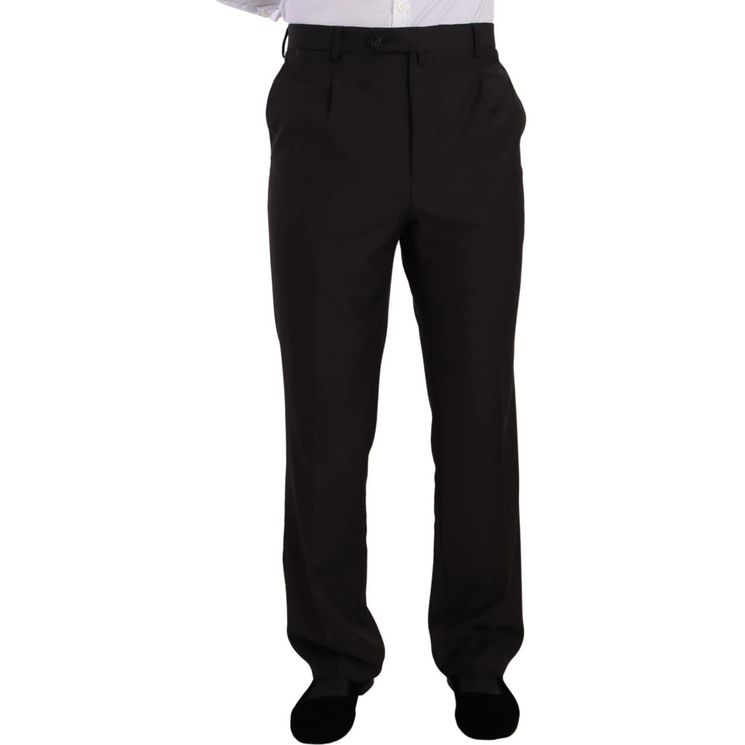 Dark Gray Single Breasted Formal Suit
