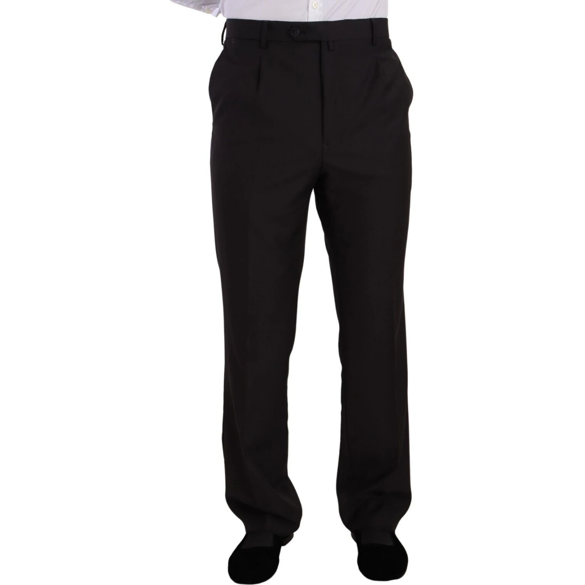 Dark Gray Single Breasted Formal Suit